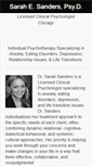 Mobile Screenshot of drsarahsanders.com